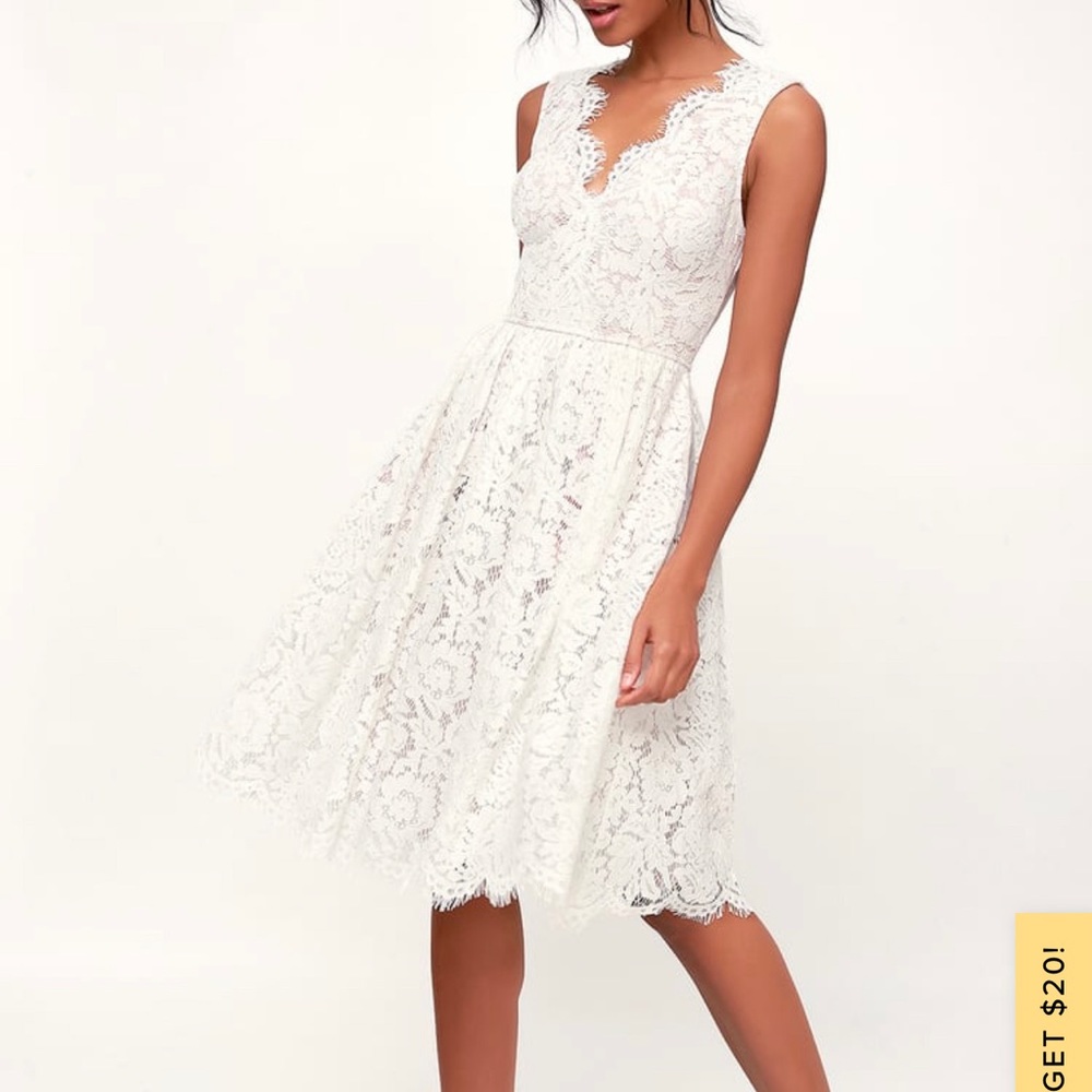 Lulu's lace dress